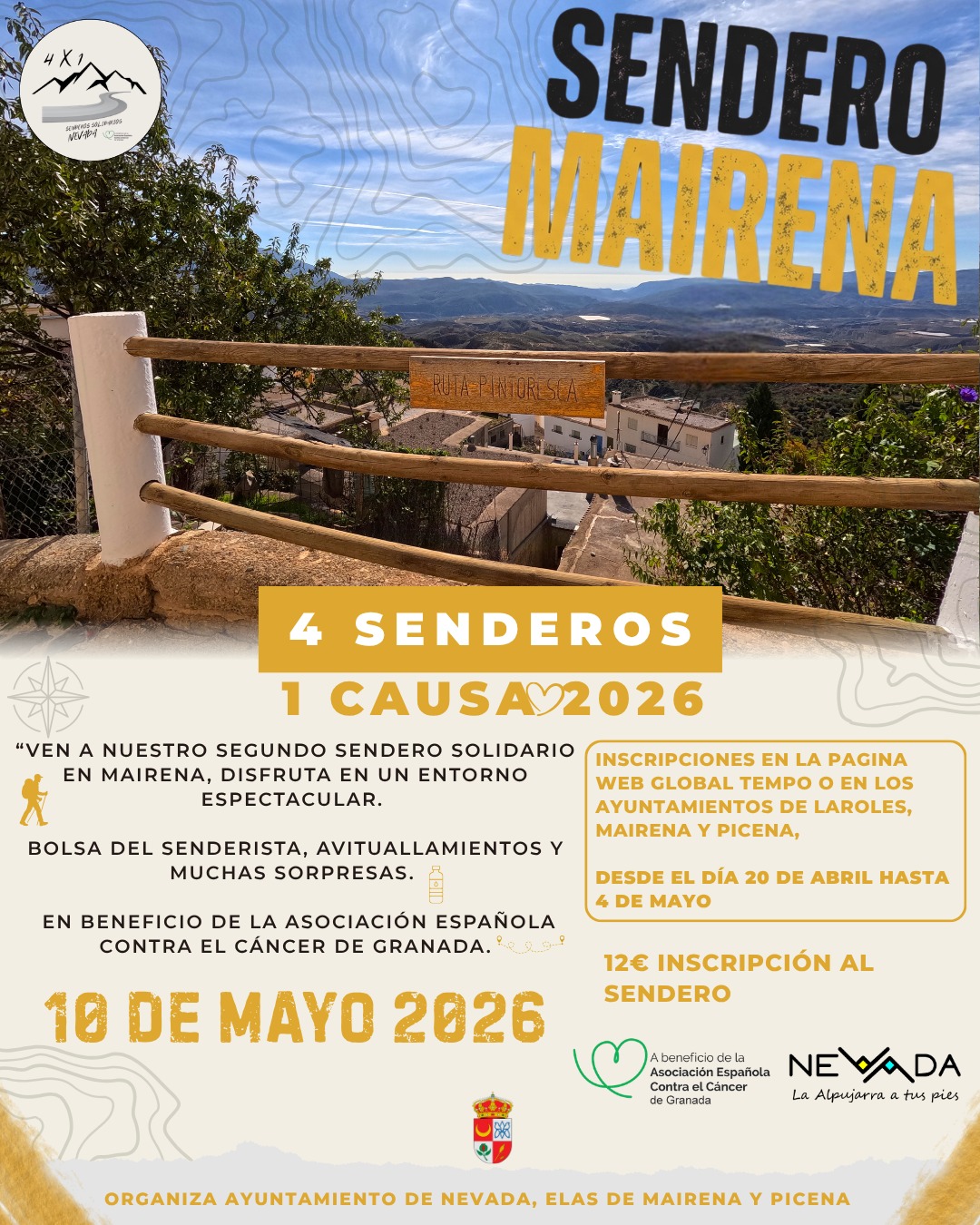 4 SENDEROS Y 1 CAUSA - JORNADA 2. SENDERO SOLIDARIO MAIRENA